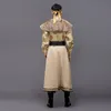 Danse nationale scène porter des vêtements mongols pour hommes prairie fantaisie Performance robe costume de danseuse folklorique asiatique