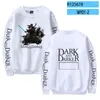 Hoodies voor heren Dark And Darker 2D Capless Sweatshirts voor koppels Mode Winte Dames / Heren Grappige kleding