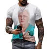 Erkek Tişörtleri 2023 Kawaii Büyükanne Erkek Kadın T-Shirts kıdemli bayan yalama Popsicle 3d baskılı komik gömlek yaz moda gündelik giysiler