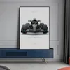 フォーミュラワン新しいシーズンチームレーシングキャンバス絵画審美的なドライバーカーモータースポーツレーサーポスターとプリントグランプリウォールアートボーイズリビングルーム装飾WO6