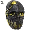 Parti Maskeleri Cafele Dishonored Corvo Attano Sıçan Maskesi Gerçekçi Lateks Yetişkin Meşası Cadılar Bayramı Masquerade Cosplay Costume Props Yüksek Kalite J230807