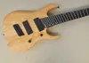 8-saitige E-Gitarre in Narural-Holzfarbe mit Palisander-Griffbrett und Eschenkorpus, kann individuell angepasst werden