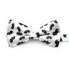 Bow Ties 52Styles Erkek Çizgili Paild Polyester Yenilik El yapımı Fomal Dot Leopar Sakal Desen Bowtie Party Hediye Erkekler