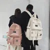 Borse da scuola Borsa da viaggio grande per adolescenti Zainetto Moda femminile Harajuku Ulzzang Campus Zaino per studenti delle scuole medie inferiori 230807