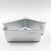 Baking Moulds High Quality 9 Inches Christmas House Shape Aluminium Metal Cake Mold Bread Toast Mould Pan For DIY Bakery