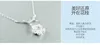 REETI 925 Sterling Silver Zircon flower Necklaces Pendant Fashion Sterling Silver Jewelry Statement for Women Bijoux L230704