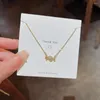 Pendant Necklaces 3D Geometry Food Candy Zircon Chain Necklace Nimble Mother's Day Woman Wedding Family Friend Jewelry