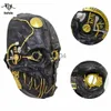 Parti Maskeleri Cafele Dishonored Corvo Attano Sıçan Maskesi Gerçekçi Lateks Yetişkin Meşası Cadılar Bayramı Masquerade Cosplay Costume Props Yüksek Kalite J230807