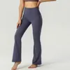 Pantaloni da yoga svasati Leggings da palestra da donna Pantaloni larghi super elastici Pantaloni a vita alta Fitness Flare Pant Workout Running Sportswear lu-168