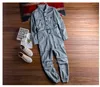 Men's Tracksuits And Women's Long Sleeve Lapel Jumpsuits Tunic Cotton Loose Cargo Pants Hip Hop Street Style Black Green Carg