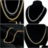 Kettingen Hele Salevintage Lange Gouden Ketting Voor Mannen Ketting Trendy Golds Kleur Roestvrij Staal Dikke Boheemse Sieraden Kraag Mannelijke Drop Dhh3E