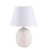 Lampes de table moderne blanc lampe feuille Texture céramique à côté pour salon minimaliste créatif décoratif chambre