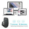 Muizen rapoo mt760L oplaadbare multi -modus draadloze muis ergonomische 3200 dpi eenvoudige schakelaar naar 4 apparaten Bluetooth Office 230804