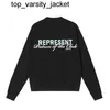 New 23ss Mens Oversized Crewnecks Sweatshirt Black Bege Casual Fashion Brand Oversize Sweater Masculino Feminino Streetwear Moletom Com Capuz