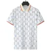 heren poloshirt designer polo's shirts voor man fashion focus borduren snake kousenband kleine bijen afdrukken patroon kleding kleding tee zwart en wit mens t shirt818