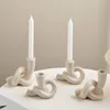 Candle Holders Nordic Home Decor Holder Ceramic Ornament Decorative And Owners Wedding For Table Candlestick Decoration