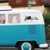 Voor Camper Reizen Trailer Wandelaar Camper Hartslag Art Decal Decoratie Tent Wandelen Vinyl Sticker Camper Art Decor264t