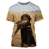 Männer T Shirts 2023 Sommer Mode T-shirt 3D Gedruckt Jagd Reed Camouflage Straße Casual Kleidung Kurzarm