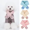 Dog Apparel Fashion Winter Warm Knitted Neckerchief Pet Scarf Accessoires Bib