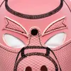 Máscaras de festa Role Play Porco Rosa Cabeça de Porco Sexy Cosplay Máscara de Cabeça Cheia Macio Acolchoado Látex Borracha Removível Adulto Brinquedo de Halloween J230807