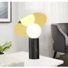 8M Moderne Bureau Table Lumière Creative Design Simple Marbre Lampe De Bureau LED Décoratif Pour Foyer Salon Chambre HKD230807