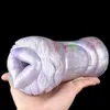 Masturbators GEEBA Fantastic Beasts Horse Aircraft Cup Realistic Vagina Sex Toys Soft Silicone Male Masturbaters For Man Adults 230804