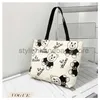 Totes Canvas Bag 2023 New Female Literature and Art Student Carrying Bag Small and Large Capacity Learning Canvas Bagstylishhandbagsstore