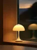 LAMPA STALOWA LAMPA BEZPIECZEŃSTWA LED LAMPKA DEKORACJI Sypialni do światła restauracji USB-C Lampa stołowa HKD230807