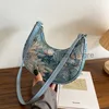 Borse a tracolla Borsa in tessuto stile estero a scacchi 2023 nuova borsa di moda di tendenza autunnale popolare borsa da donna a spalla singola ascellarestylishhandbagsstore