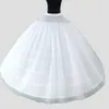 Große breite 6 Reifen 2 Schichten Tüll lange Hochzeit Frau Petticoats für Quinceanera Kleid elastische Taille Krinoline für Braut Ballkleid298A