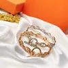 bracelet de créateur de luxe pour femmes mode premium plein diamants bracelets hommes bracelet de tempérament premium haute qualité classique bijoux Memorial Day cadeau agréable