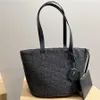 Popoli borse per la spesa da spiaggia Summer Designer di lusso Donne da viaggio per viaggi di viaggio Casual Paglie di paglia grande Borsa per una borsa a tracolla in traversa 230421