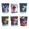 Zipper Package plastic bag empty packaging Mylar bags aluminium foil sour spaceman space station wholesale