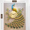 Orologi da parete Orologio Peacock Watch Living Creative Fashion Room Simple Atmosphere Graphics House Silent Quartz 20