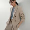 Trajes de mujer 2023 Otoño/Invierno moda mujer ocio avanzado conjunto de traje Simple