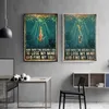 Abstract Figure Canvas Painting Nordic Retro Art Vinyl Record Posters And Prints Office Living Room Bedroom Home Decoration Mural Wo6