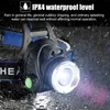 T20 TL900 LED Headlamp USB Rechargeable IR Motion Sensor Headlight Front Light Control Waterproof Flashlight Fishing Camping