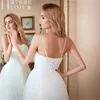 2023 weißes Ballkleid Plus Size Arabisch Aso Ebi Gold Luxuriöse funkelnde, gleichmäßige Kleider Perlenkristalle Stilvolle Abendkleider für formelle Partys, zweite Empfangskleider, Hochzeitskleid