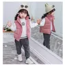 Jackets 2023 Children Warm Thicken Vest Baby Cotton Waistcoat Kids Outerwear Coat Clothing Boys Girls Brand 230807