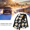 Steering Wheel Covers Cover Automotive Protector Beautiful Car Accessory Inside Decor Parts Leopard