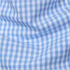 Mannen Casual Shirts Kleine Plaid Button Down Shirt Mannen Zomer Lange Mouwen Slim Fit Heren Overhemden Casual Checks Boerenbont Chemise Homme 230807