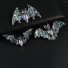 Pendant Necklaces 1Pcs Random Women Brooch Natural The Mother Of Pearl Exquisite Bat-Shaped For Jewelry Making DIY Necklace Accessory