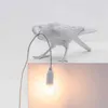 LED Resina Lucky Bird Lampada da tavolo Designer italiano Night Lampade da scrivania per soggiorno Camera da letto Home Decor Applique da parete Lampada da comodino HKD230807