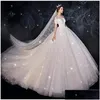 Petticoats White Super Big 6-Hoop Bridal Prom Petticoat Underskirt Crinoline Drop Delivery Party Events Accessories Dhkzq