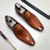 Schwarz Braun Wingtip Herren Oxford Schuh Hochwertiges Echtleder Handgemacht Luxus Herren Formelle Loafer Hochzeit Oxford Schuhe