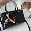 pillow bag tote bag designer bag handbag handbags luxury shoulder bags women crossbody bag glitter strap purse bag new black sunset YL sanit 32cm