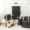 Koffers Aankomst Mode Grote Japanse Koreaanse Retro Trolley Universele Wiel Reiskoffer Heren Dames Bagage Wachtwoord Boarding Case