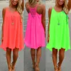 Urban Sexy Dresses Summer Fshion Sexy Women's Summer Casual Sleeve Strap Backless Beach Dress for Evening Party 230804