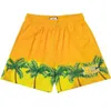 Shorts de créateur de mode hommes et femmes mode motif de cocotier plage hommes été rue shorts de sport décontractés