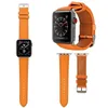 Luxe Apple Watch Band 38 40 41 42 44 45 49 mm Flower Leather Watchs Strap polsband voor IWatch 8 7 6 5 4 SE Designer Watchbands LX7756